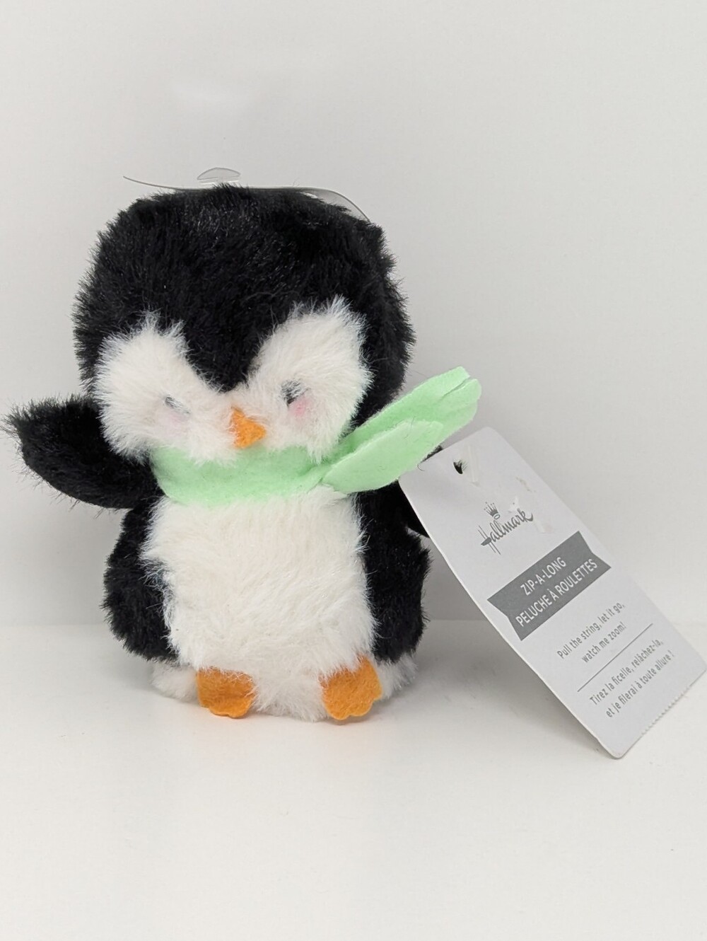 Hallmark Penguin Plush Zip A Long Works